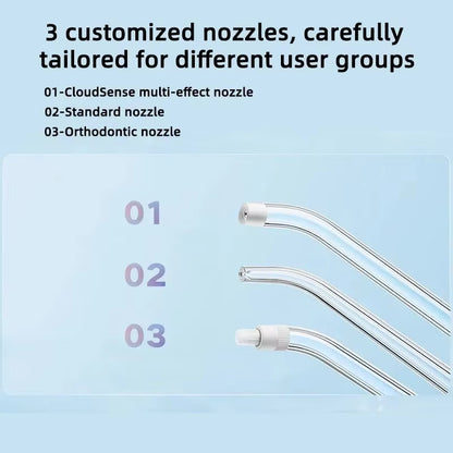 Xiaomi  Electric Oral Irrigator F300 Dental Water Jet Portable Powerful Pick Flosser Teeth Whitening Cleaner Mouth Cleanner