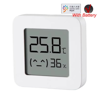 XIAOMI  Bluetooth-Compatible Thermometer 2 Wireless Smart Electric LCD Digital Hygrometer Thermometer Work with  APP