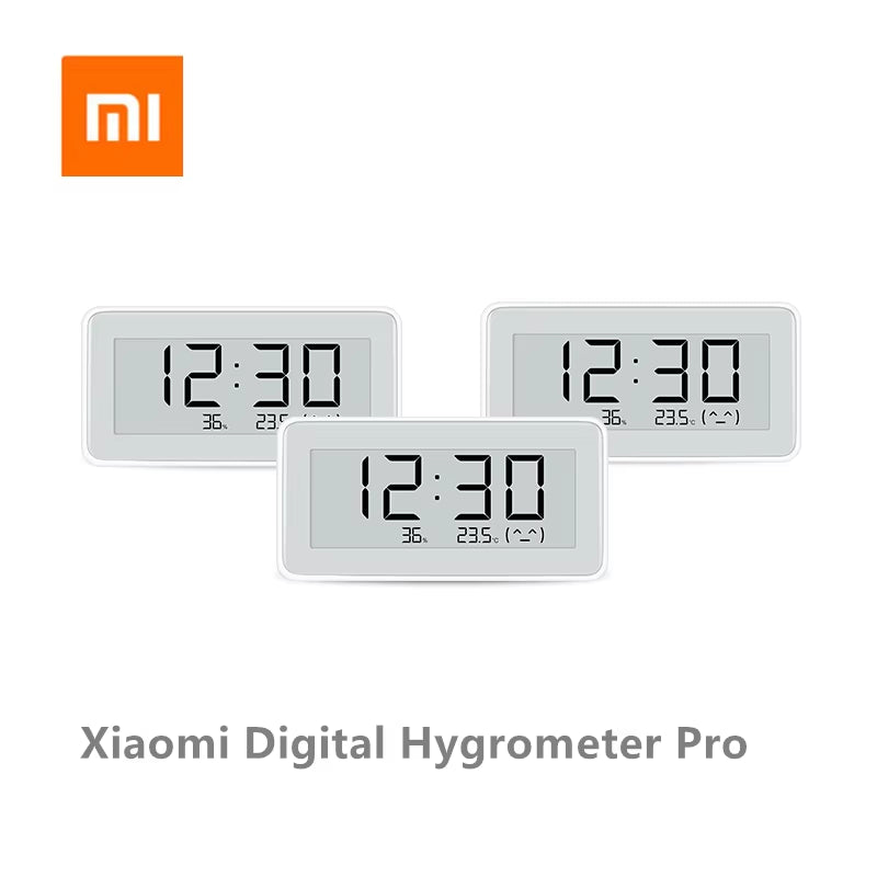 Mijia BT4.0 Wireless Smart Electric Digital Clock Indoor&Outdoor Hygrometer Thermometer LCD Temperature Measuring Tools
