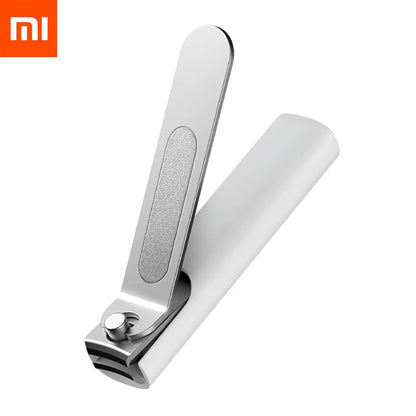 Mijia Stainless Steel Nail Clippers with Anti-Splash Cover Trimmer Pedicure Care Nail Clippers Professional File Nail Cli