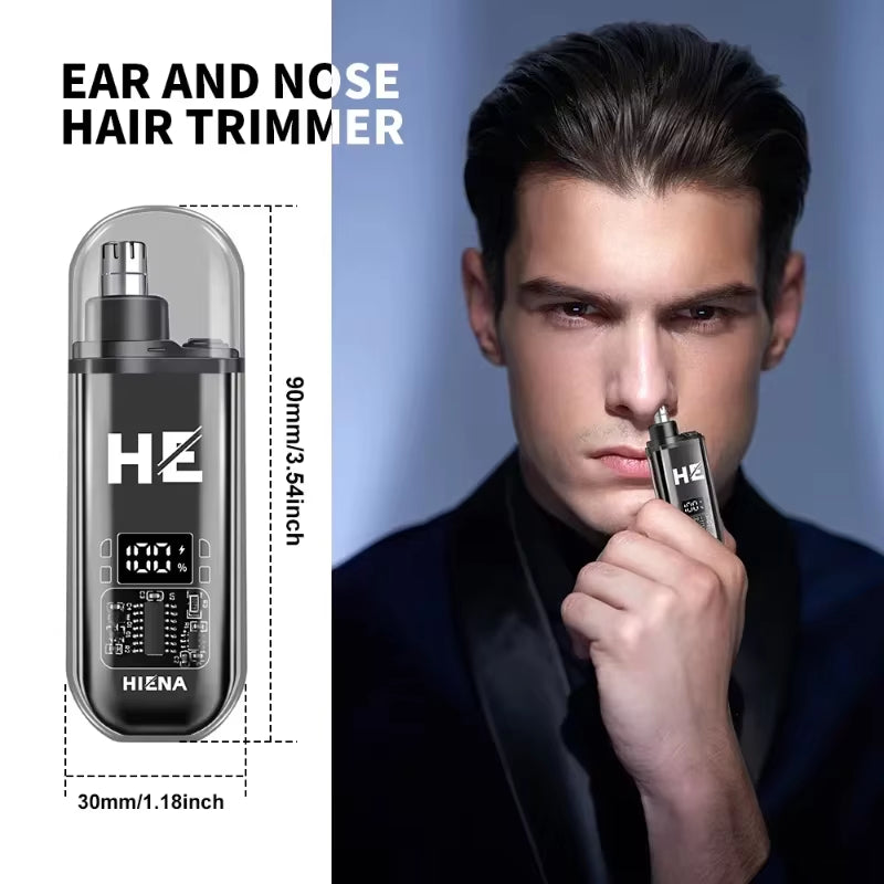 Xiaomi  Portable Electric Nose Hair Trimmer Mini Pocket Nose Ears Hair Eyebrow Trimmer Men'S Rechargeable Painless Clipper