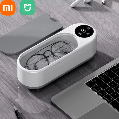 Xiaomi  Vibration Ultrasonic Glasses Cleaning Machine Household Appliances Watches Function Timer Cleaning Machine 450Ml